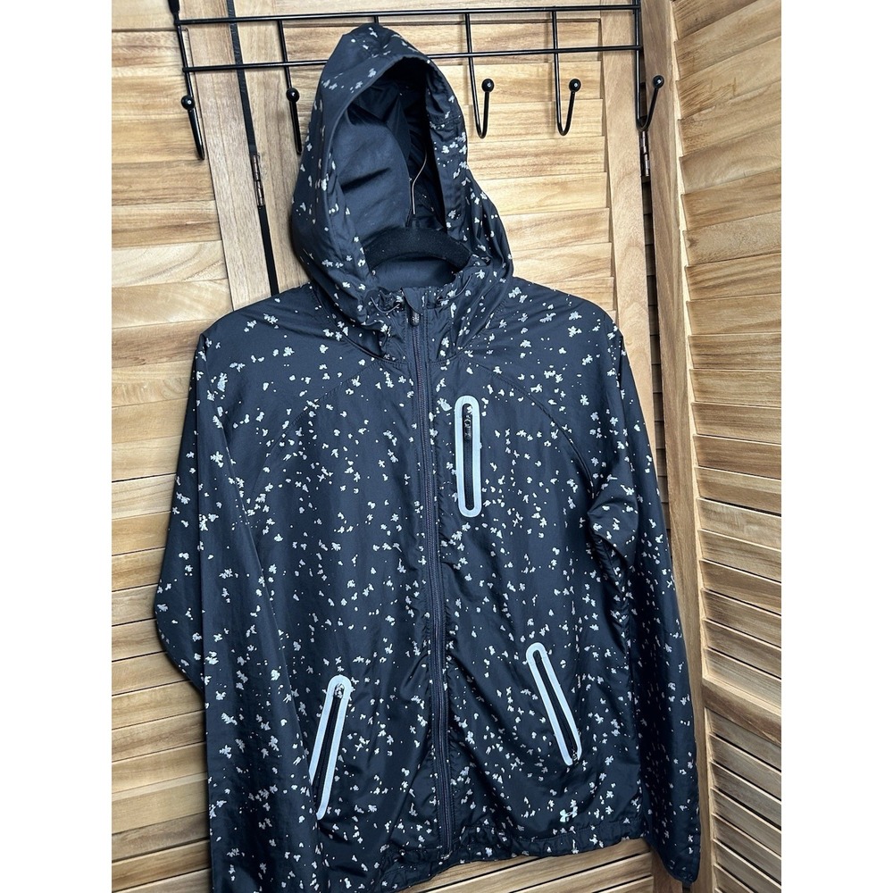 Under Armour Women's M  Jacket Lightweight Running Zipper Pockets Rain